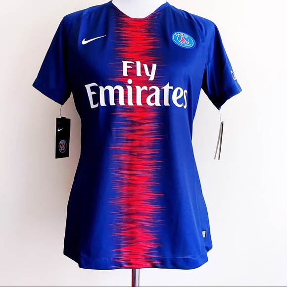 Nike Tops - 🆕 Nike Paris Saint Germain Soccer Jersey Womens